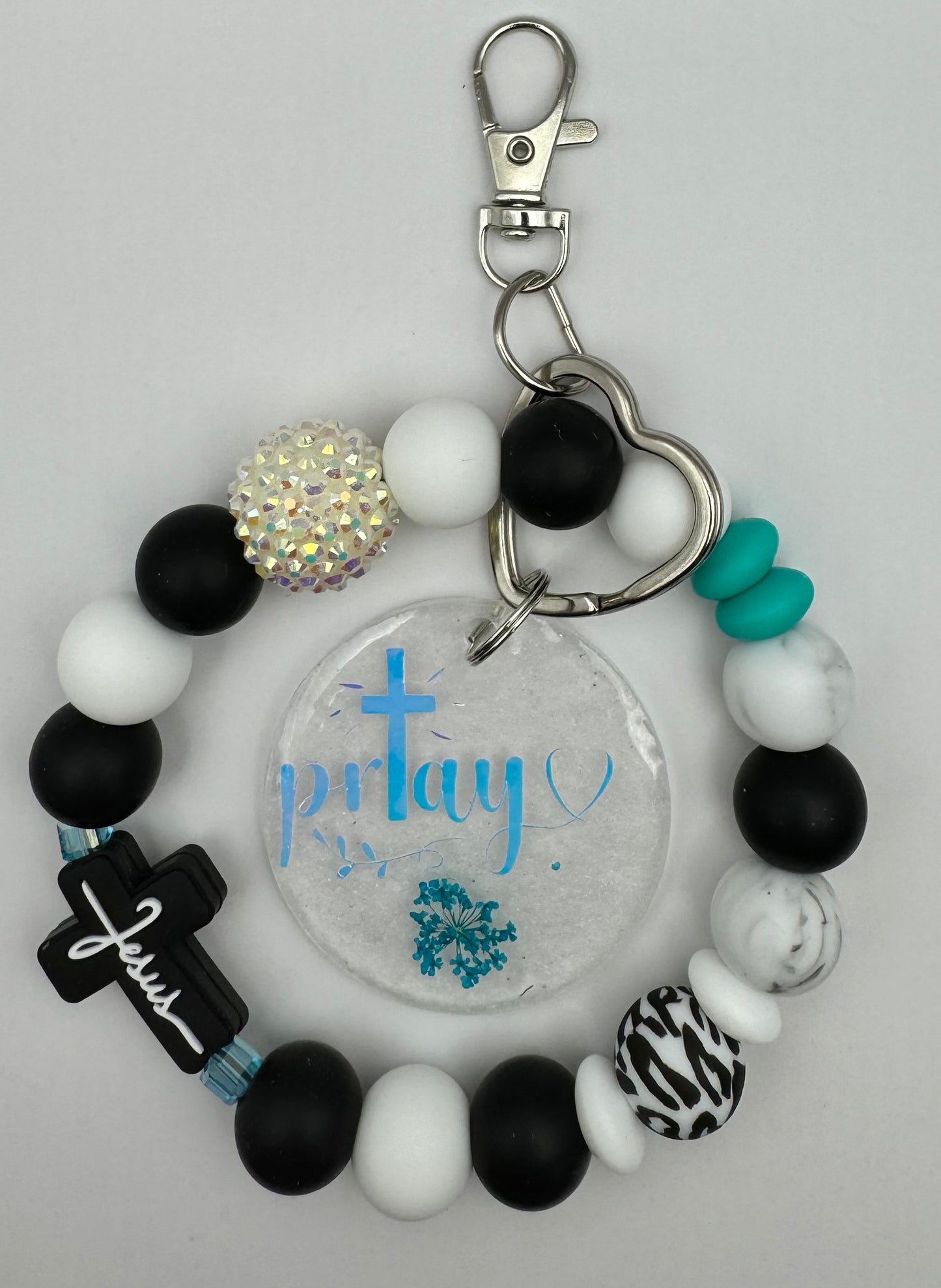 PRAY WRISTLET/KEYCHAIN/JESUS KEYCHAIN/WRISTLET