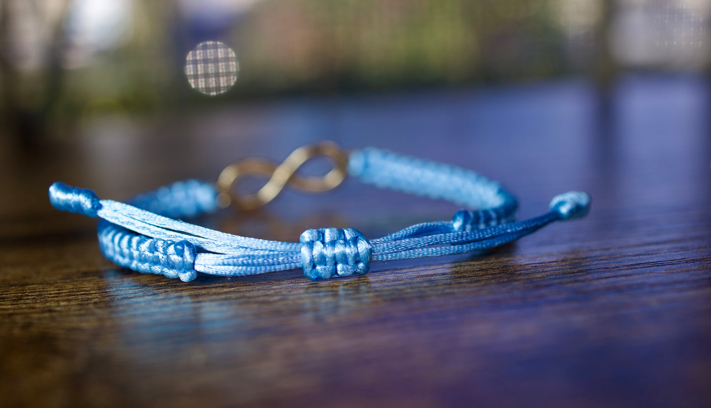 Infinity Brcelet / macrame bracelet/ Gift for her