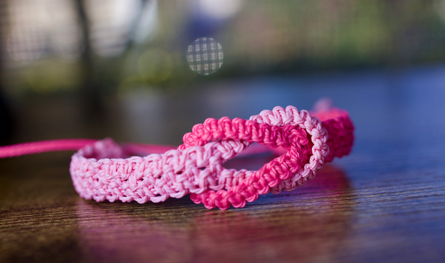 Infinity macrame bracele/gift for her/handmade bracelet