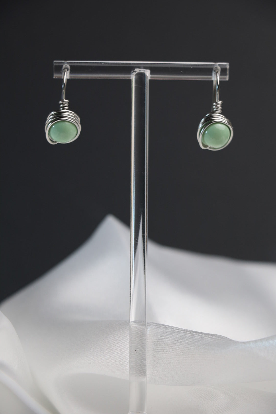 🌿 Sage Whisper Earrings