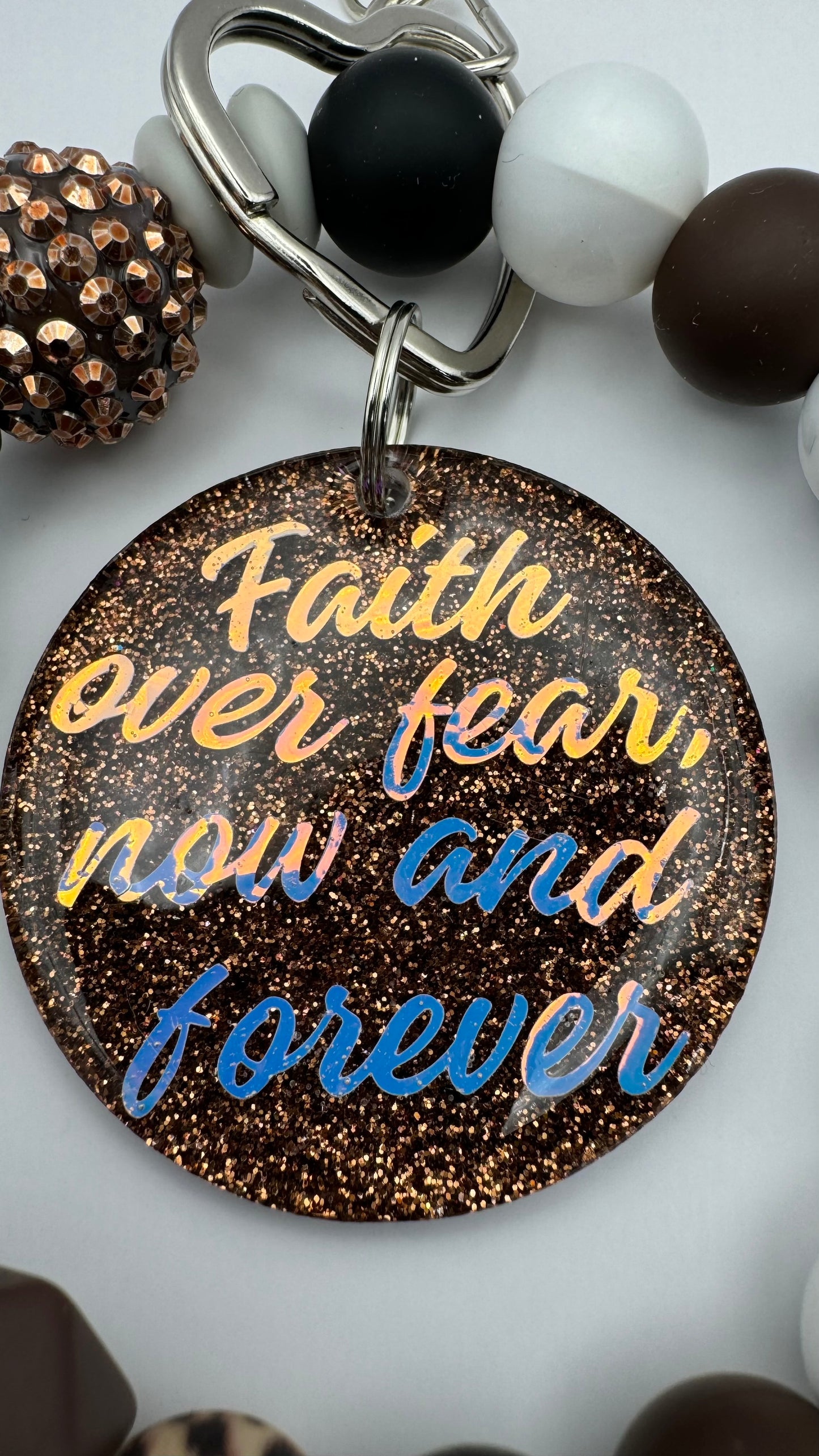 You are strong wristlet/wristlet keychain/Jesus wristlet/ Keychain