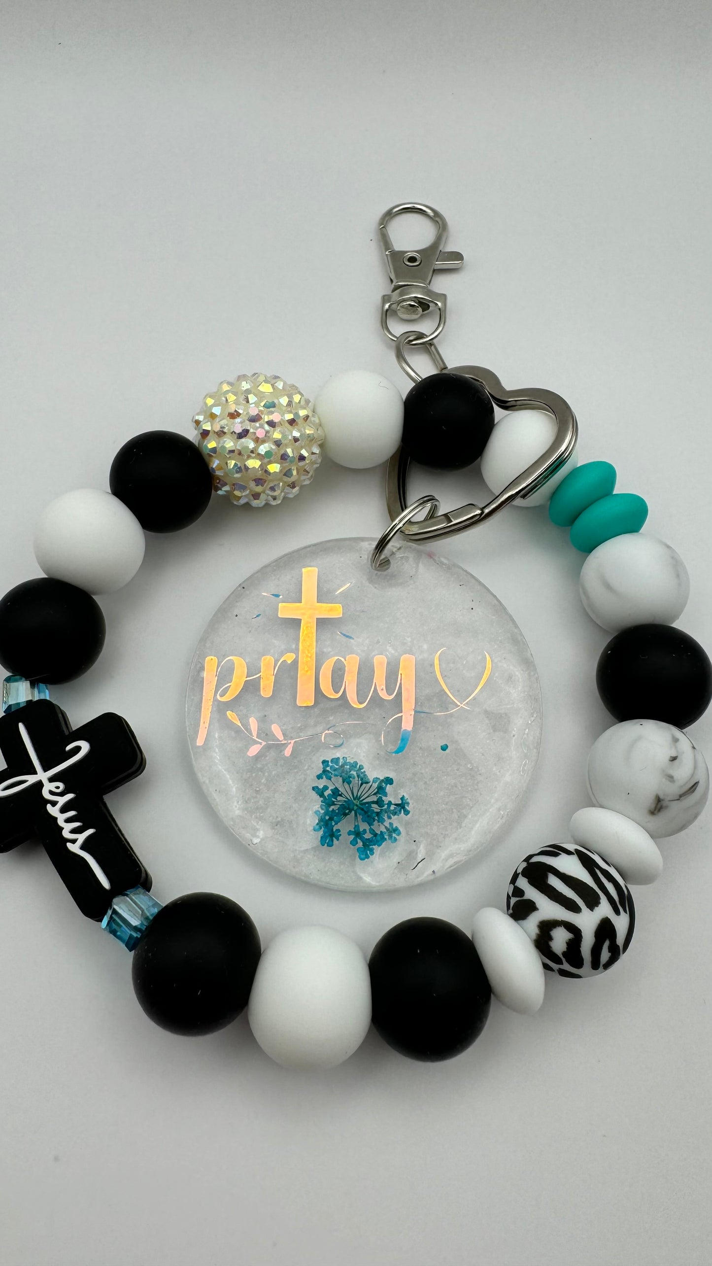 PRAY WRISTLET/KEYCHAIN/JESUS KEYCHAIN/WRISTLET