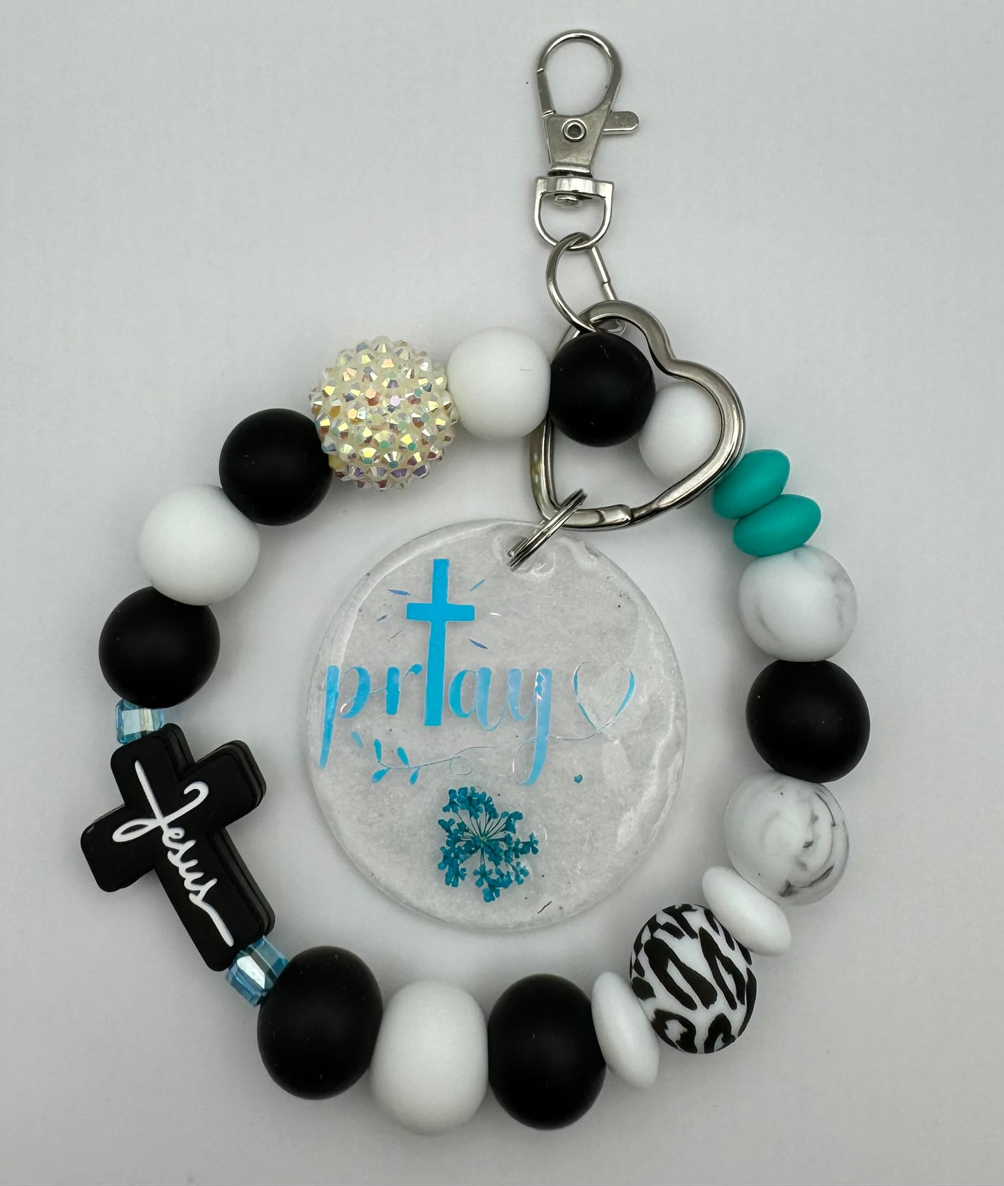 PRAY WRISTLET/KEYCHAIN/JESUS KEYCHAIN/WRISTLET