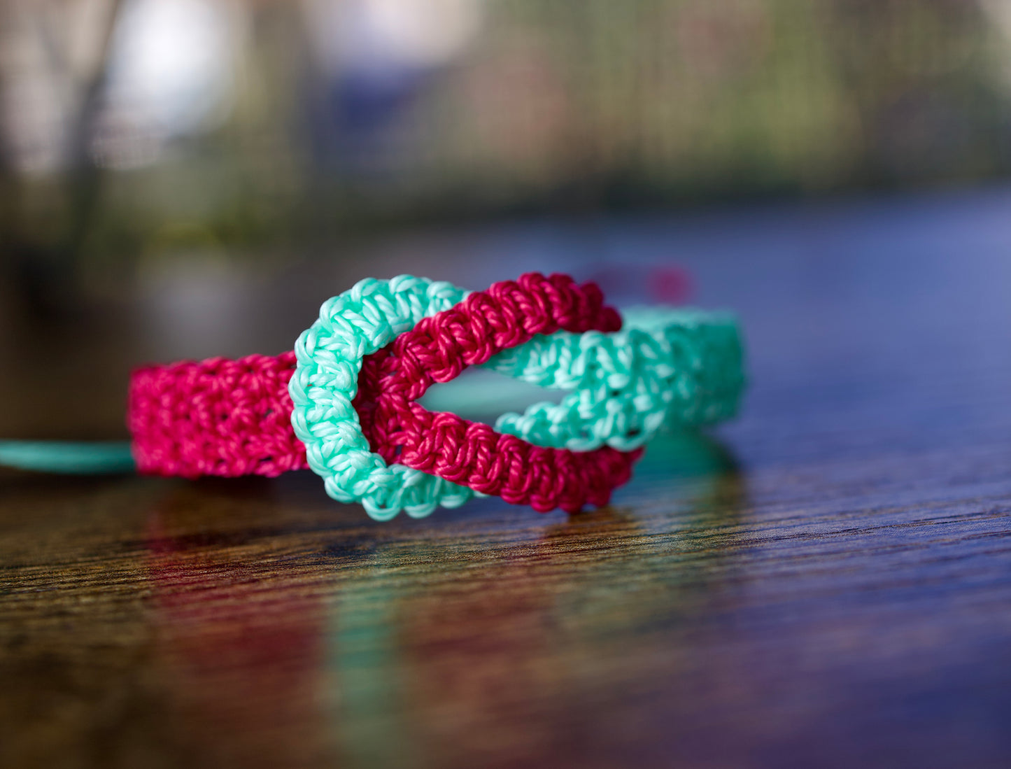Infinity macrame bracele/gift for her/handmade bracelet