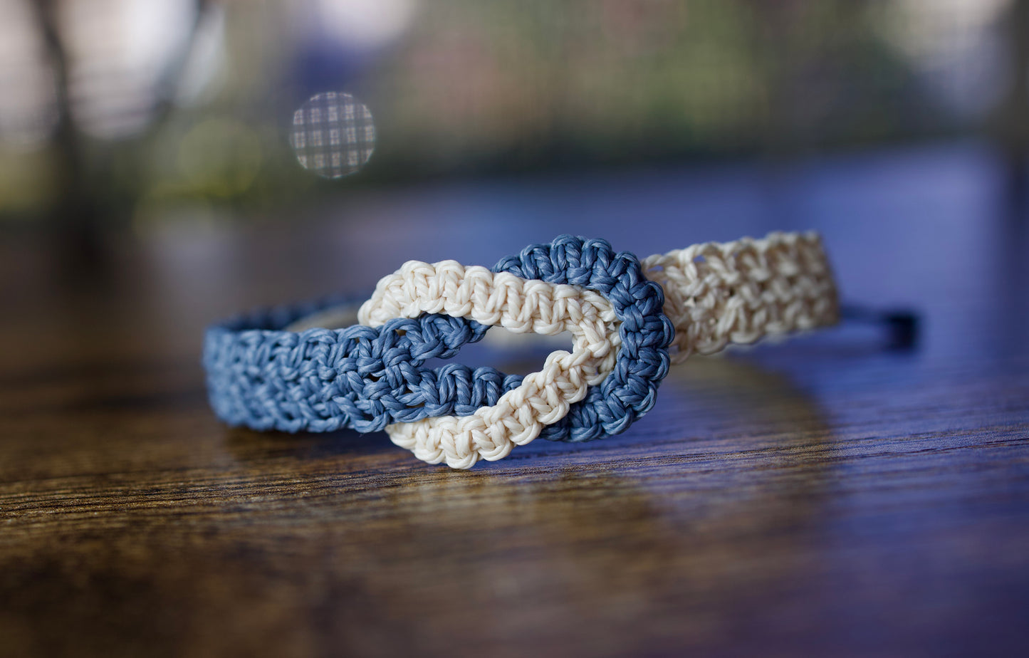 Infinity macrame bracele/gift for her/handmade bracelet