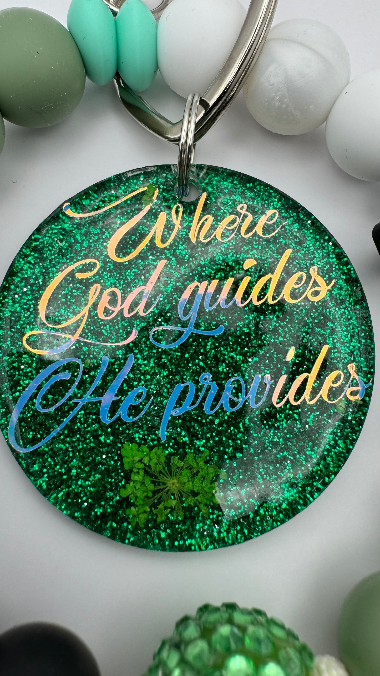 He’s Grace is enough wristlet / Keychain/ Wristlet / Jesus Wristlet/ Keychain