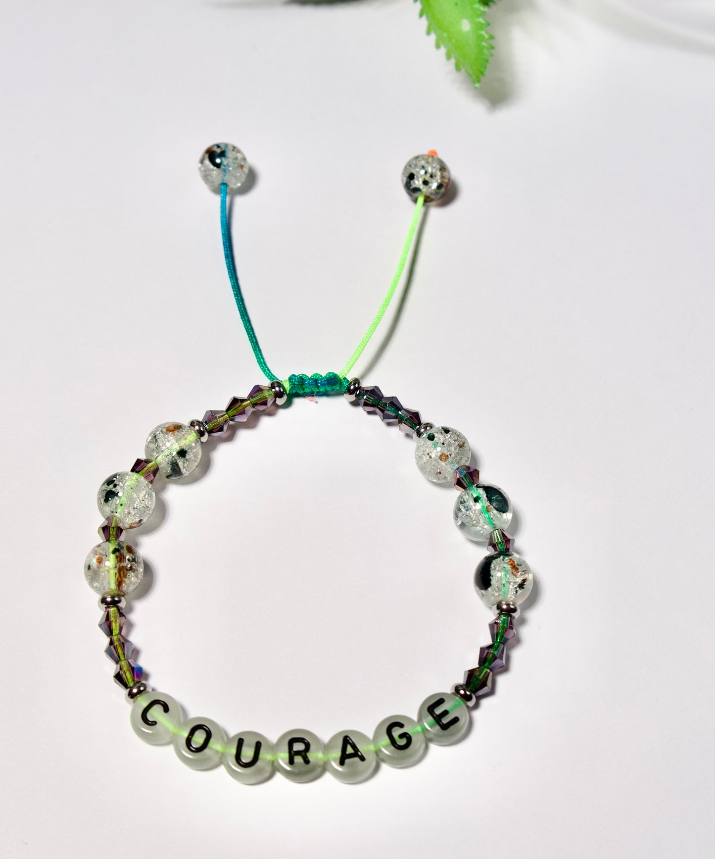 Courage Macrame Bracelet