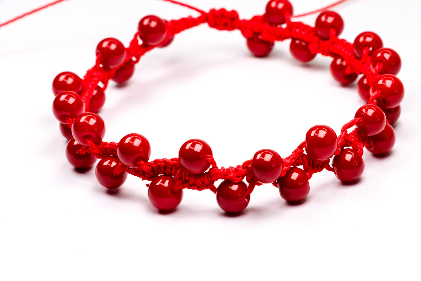 Red Ball Bracelet