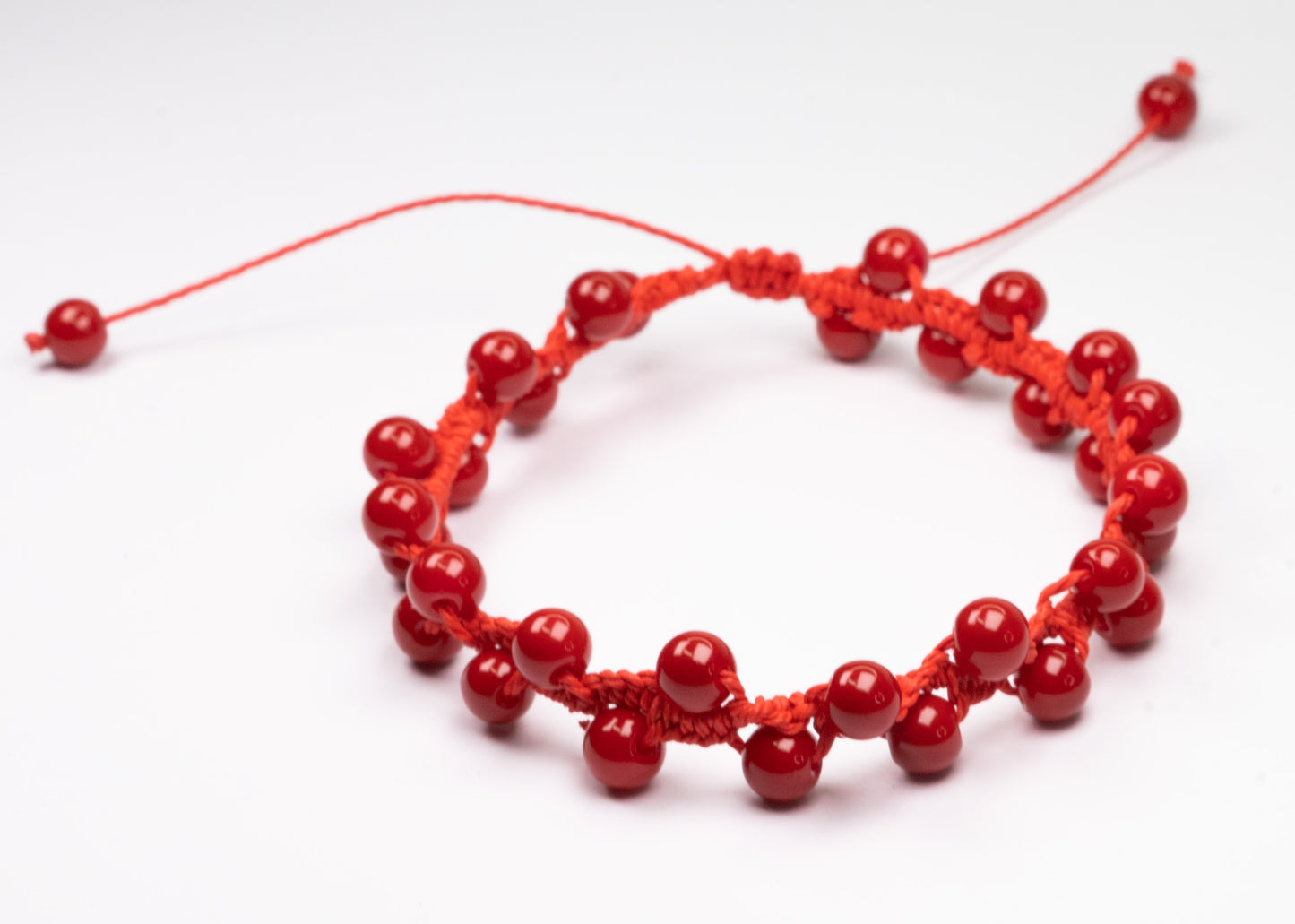 Red Ball Bracelet