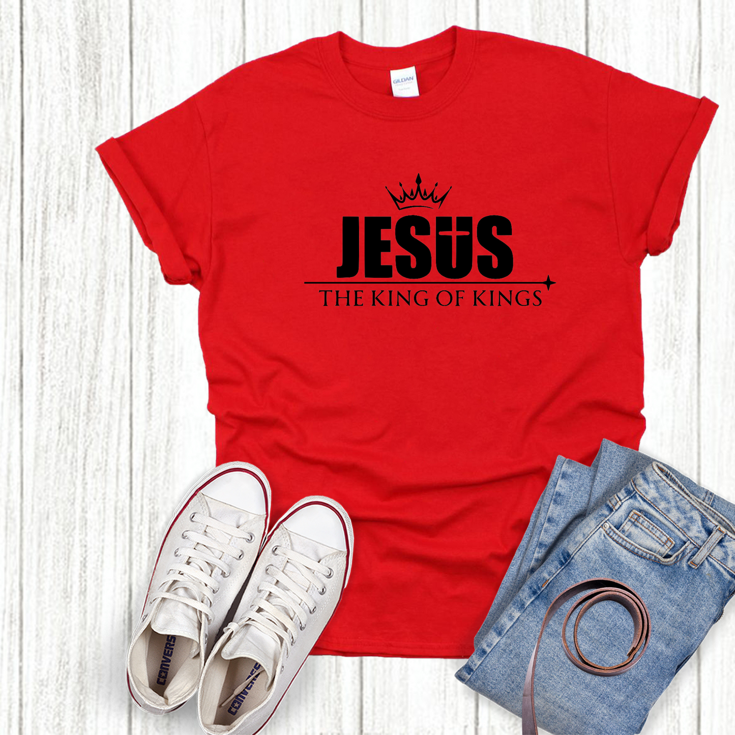 JESUS KING OF KINGS/Christian shirt/Bibble verse shirt/ Religious Shirt