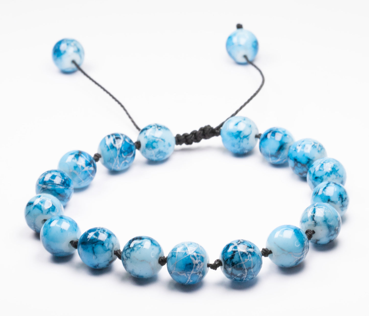8mm Turquoise Handcrafted Boho Ethnic Vintage Beaded Bracelet/ women bracelet