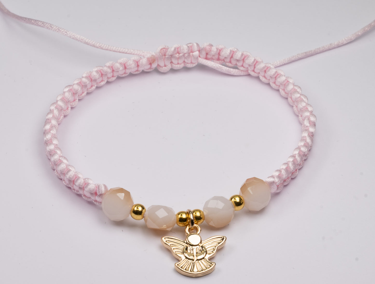 ANGEL BRACELET,MACRAME BRACELET,GIFT FOR HER,