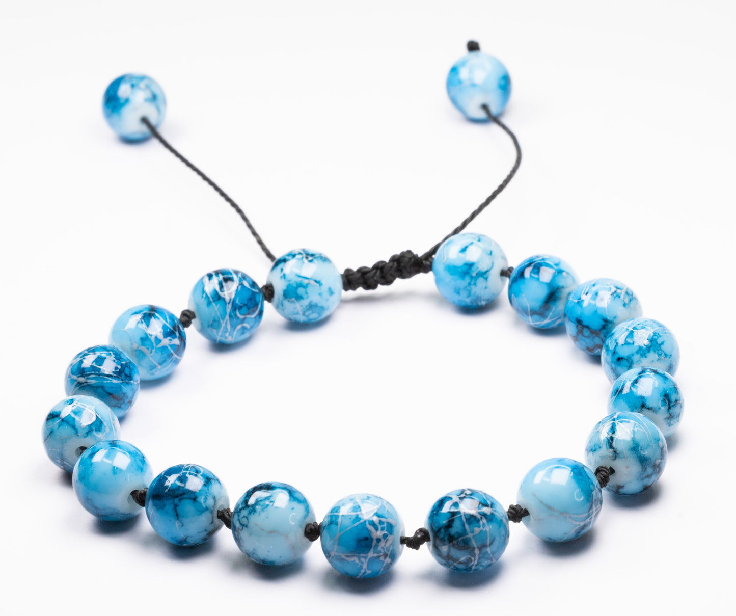 8mm Turquoise Handcrafted Boho Ethnic Vintage Beaded Bracelet/ women bracelet