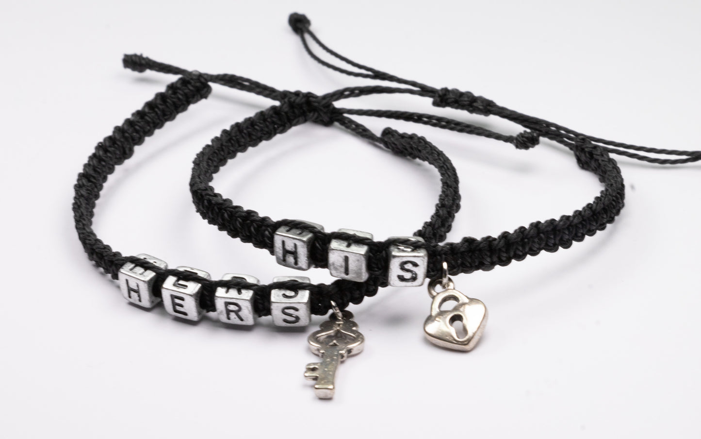 his and her bracelet,couple bracelet,macrame bracelet,gift for him/her