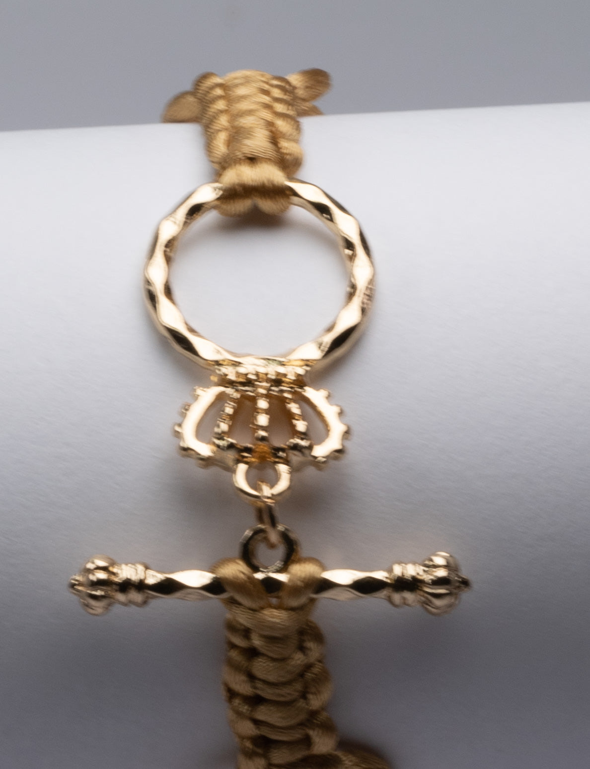 CROWN BRACELET,MACRAME BRACELET