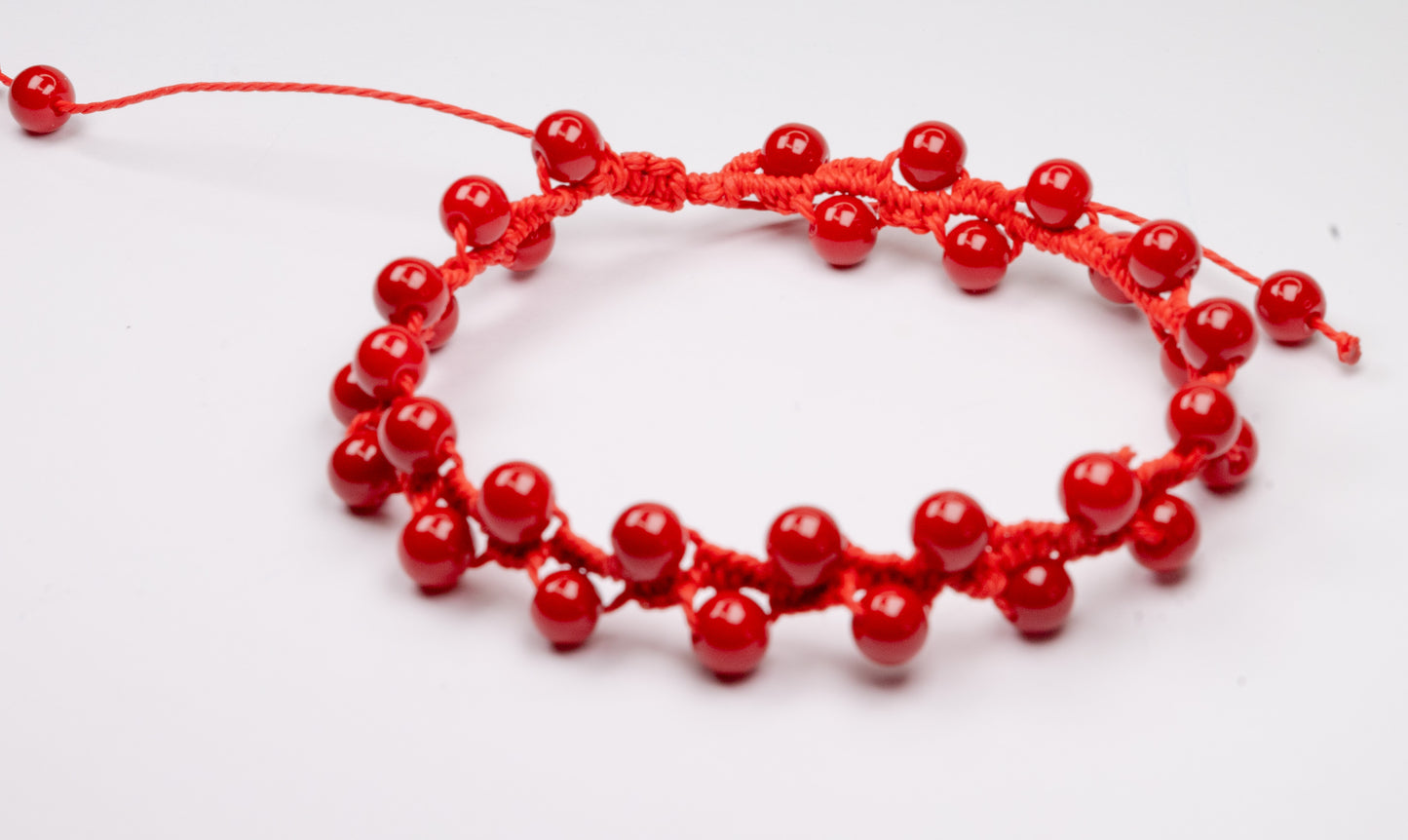 Red Ball Bracelet