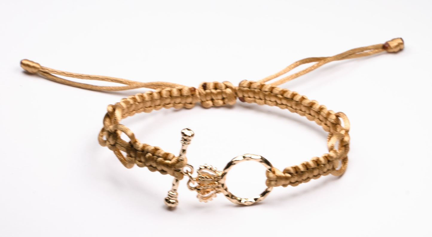 CROWN BRACELET,MACRAME BRACELET