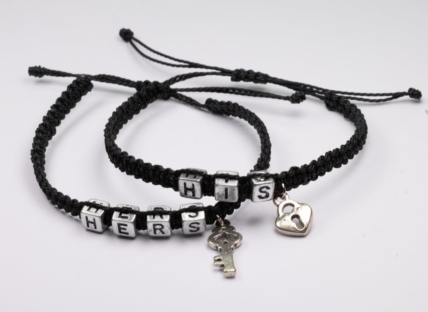 his and her bracelet,couple bracelet,macrame bracelet,gift for him/her