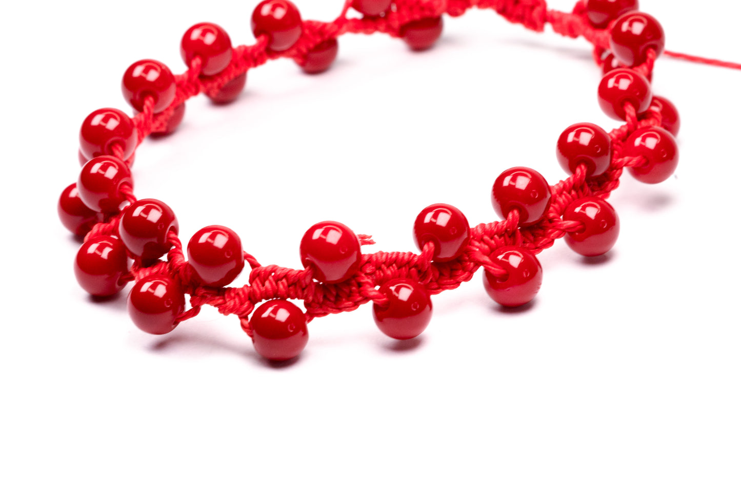 Red Ball Bracelet