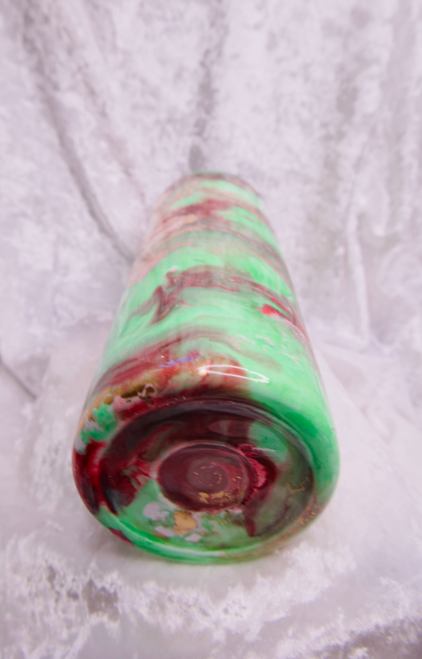 20 Oz Christmas Swirl Tumbler