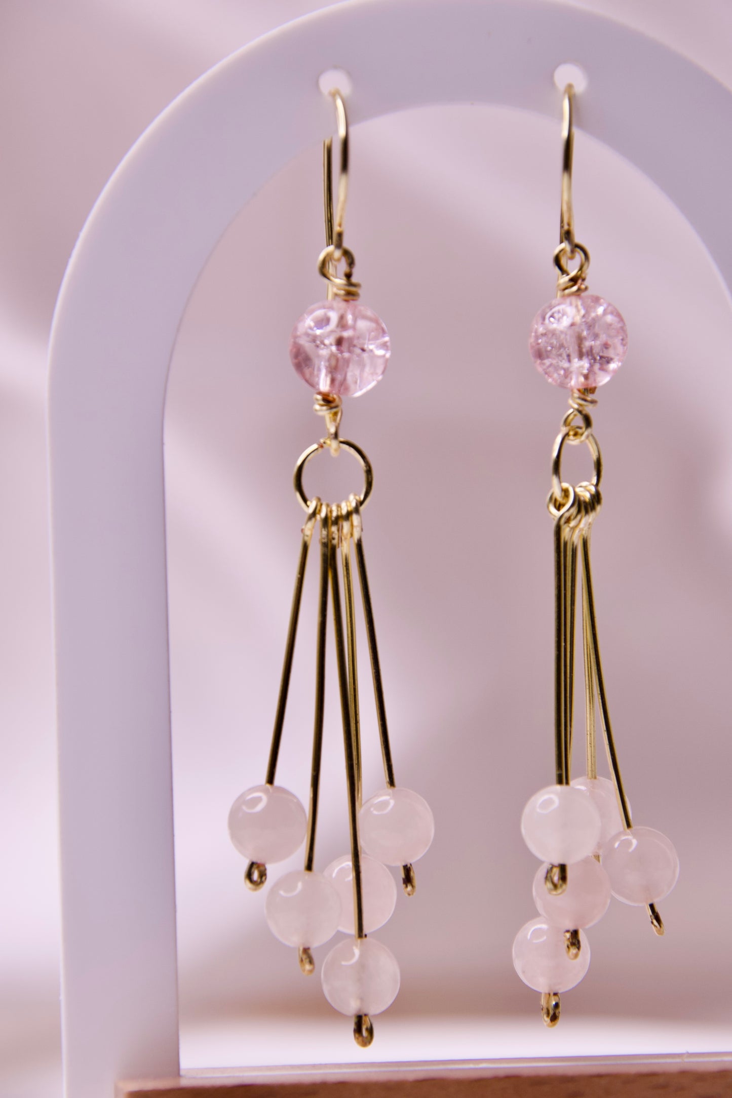 Rose Petal Fan Drops