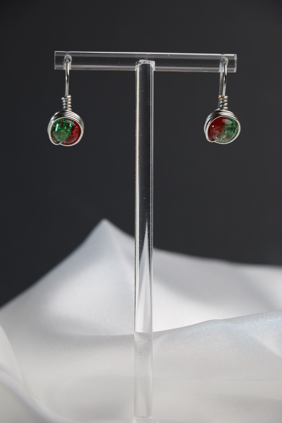 Harmony Wrapped Glass Earrings