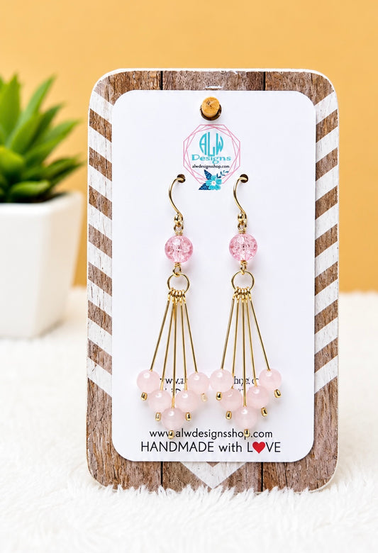 Rose Petal Fan Drops