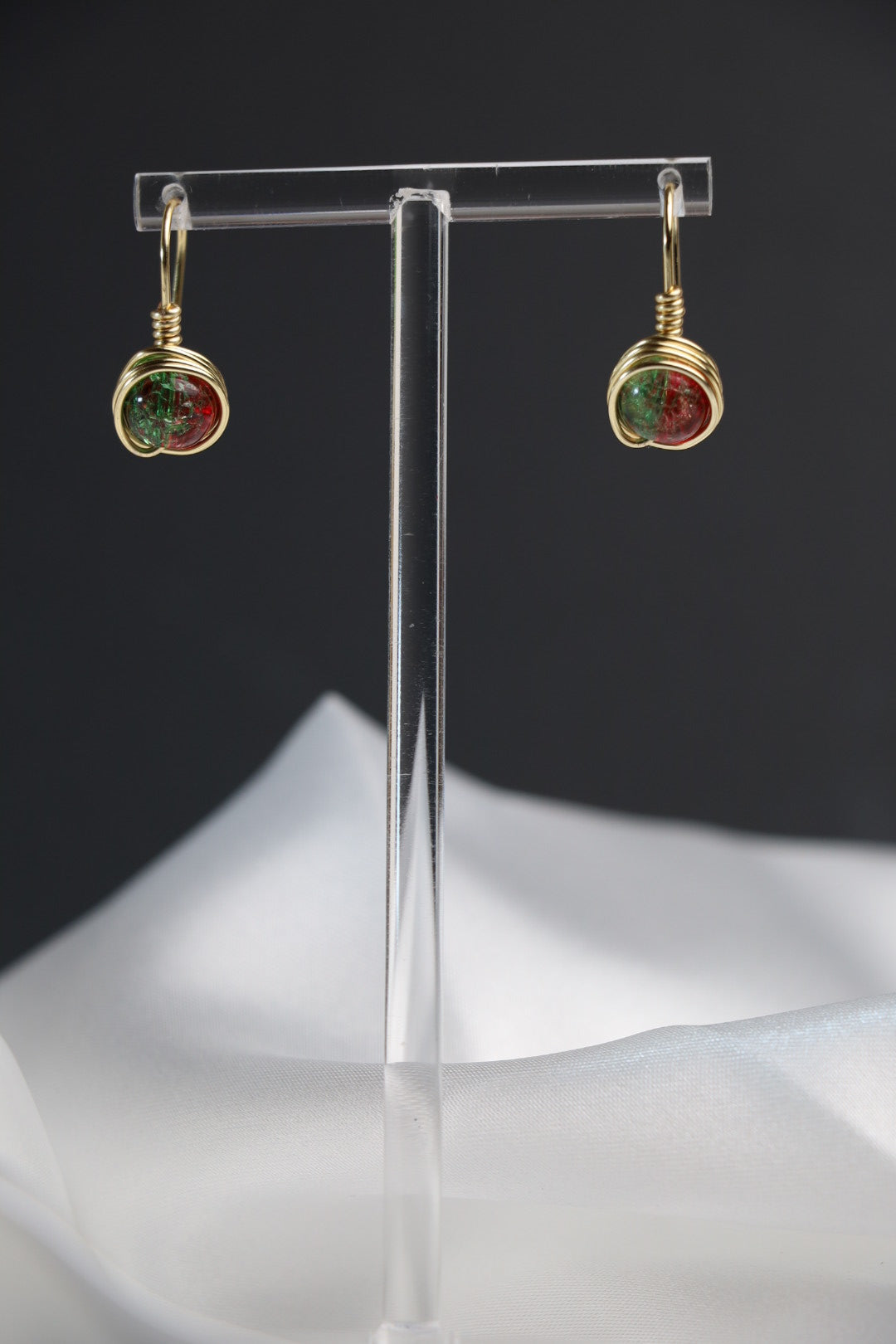 Harmony Wrapped Glass Earrings