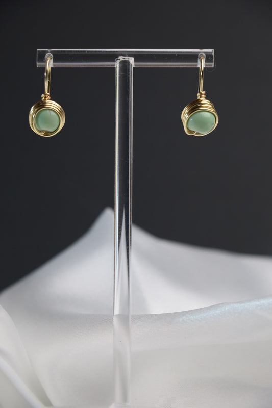 🌿 Sage Whisper Earrings