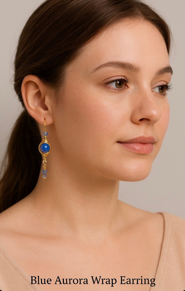Constance Blue Earrings