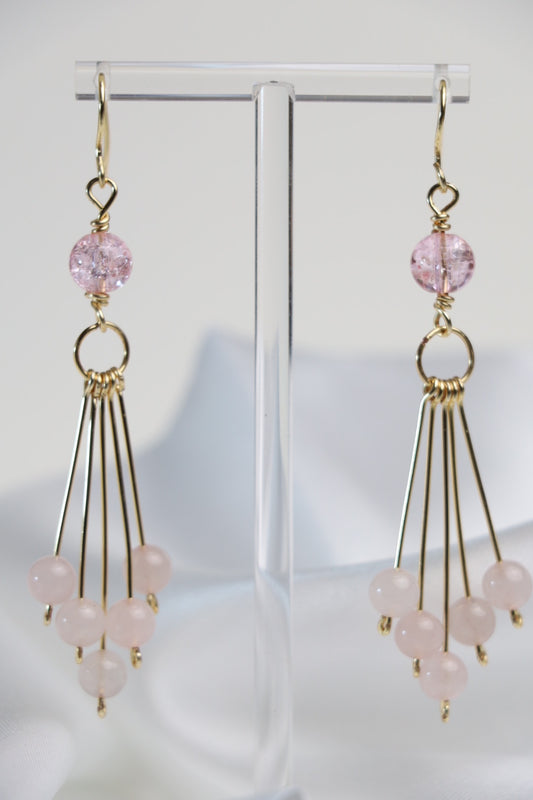 Rose Petal Fan Drops