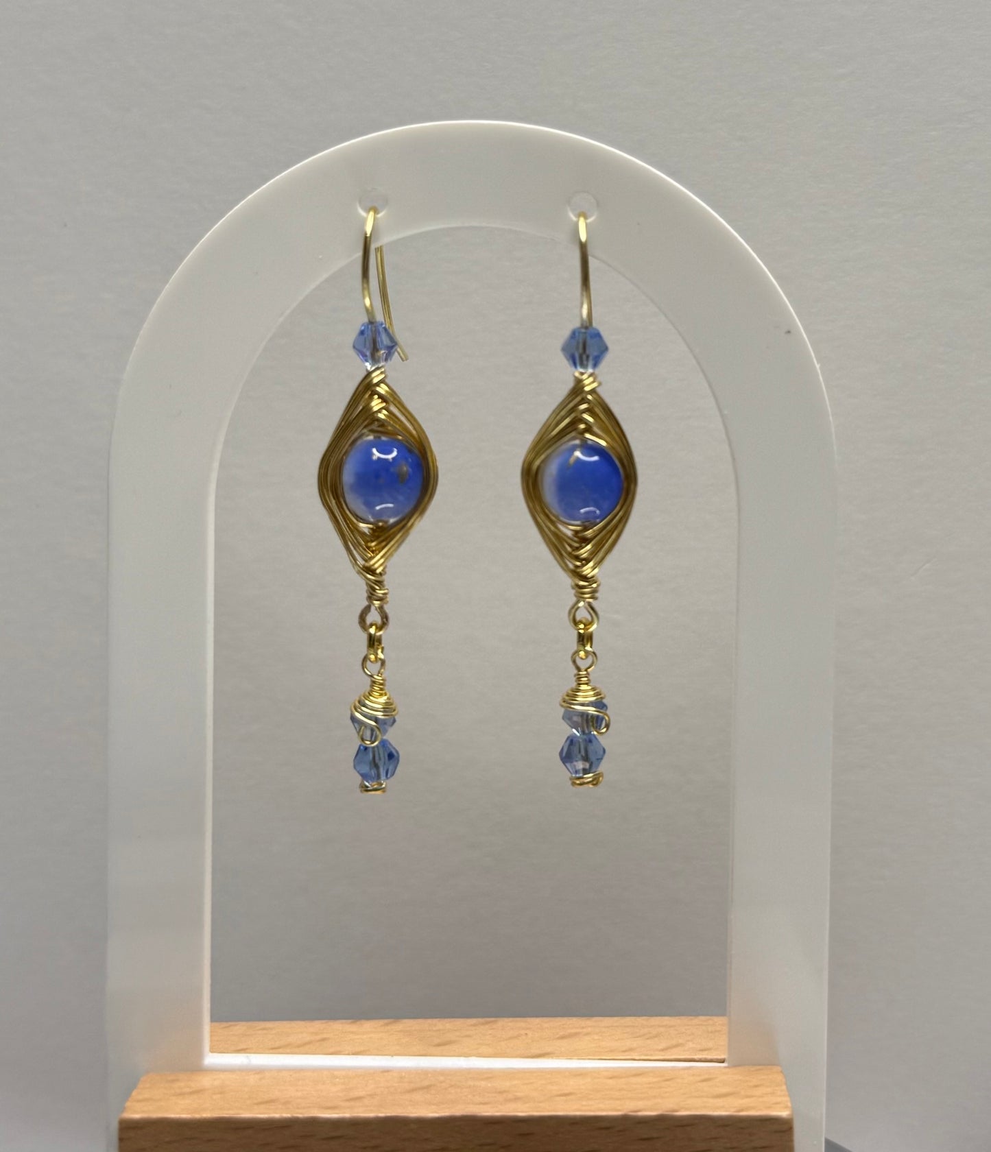 Constance Blue Earrings