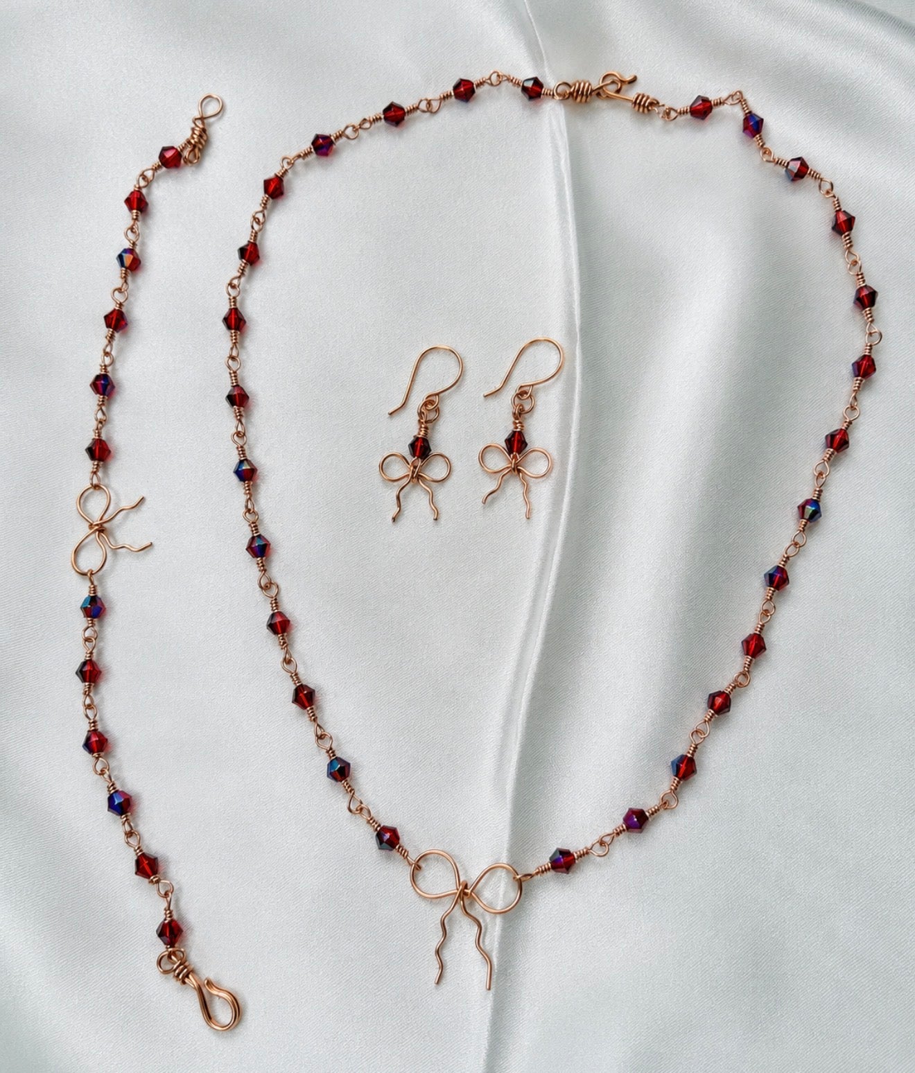 Crimson Grace Jewelry Set/ Emerald Grace jewelry set