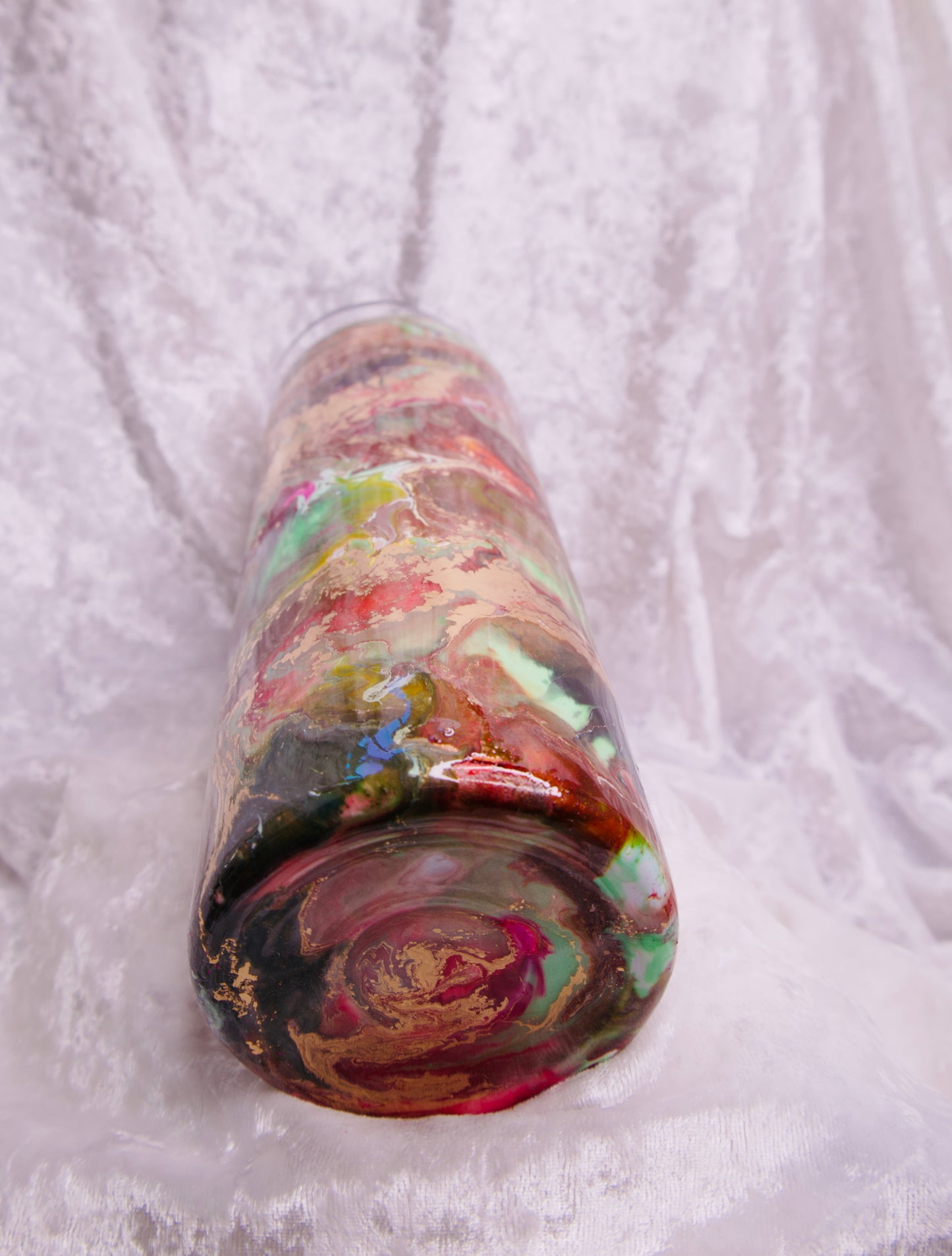 20 Oz Alcohol Ink Swirl Tumbler