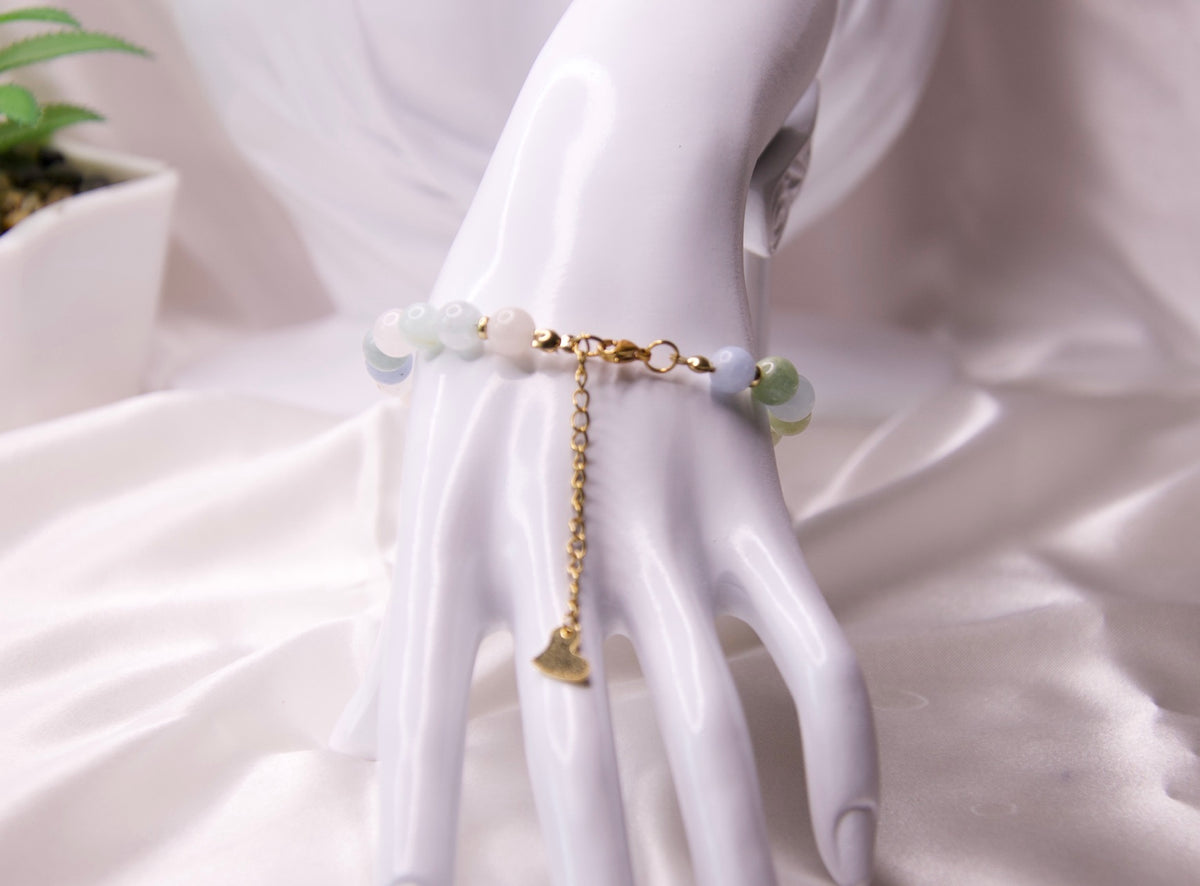 Adjustable Christian charm bracelet