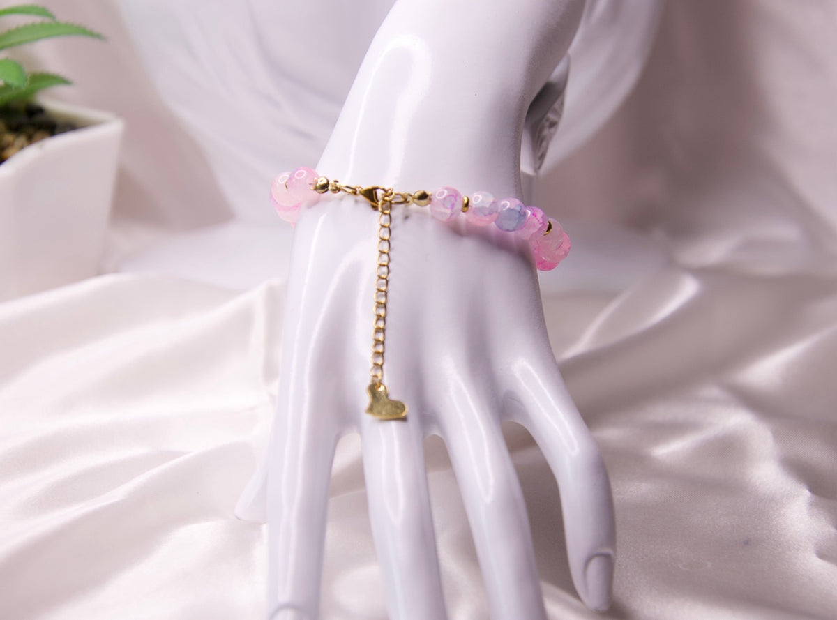 Adjustable Christian charm bracelet