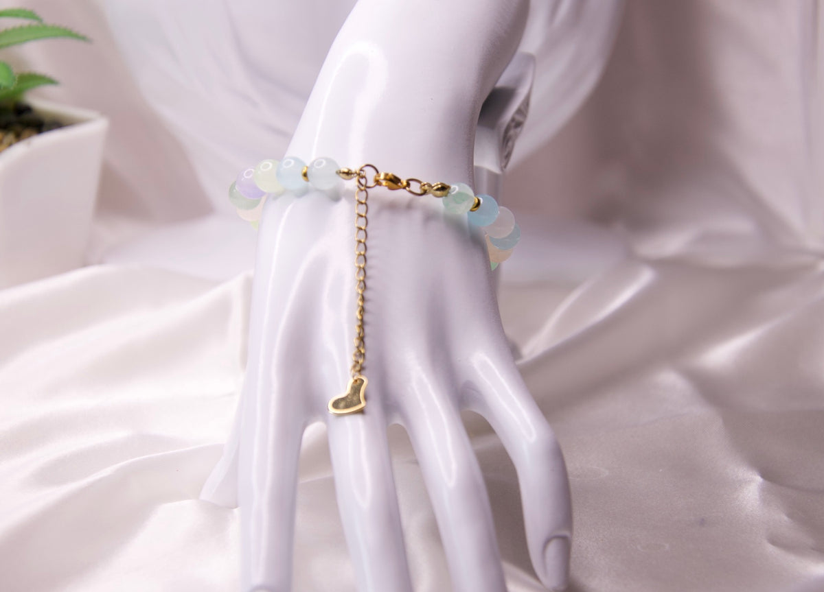 Adjustable Christian charm bracelet