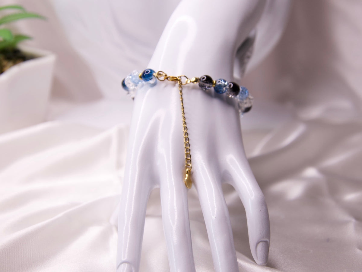 Adjustable Christian charm bracelet