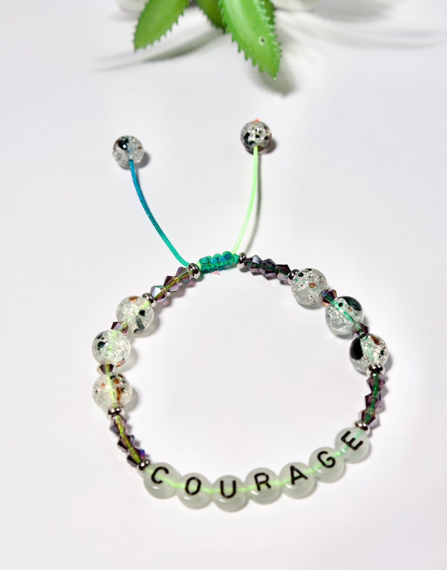 Courage Macrame Bracelet
