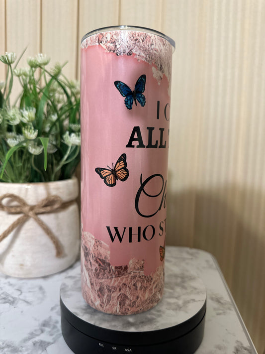 I CAN DO ALL THINGS THROUGH CHRIST WHO STRENGTHENS ME/TUMBLER,CUSTOMIZED TUMBLER,20.OZ STAINLESS STEEL TUMBLER