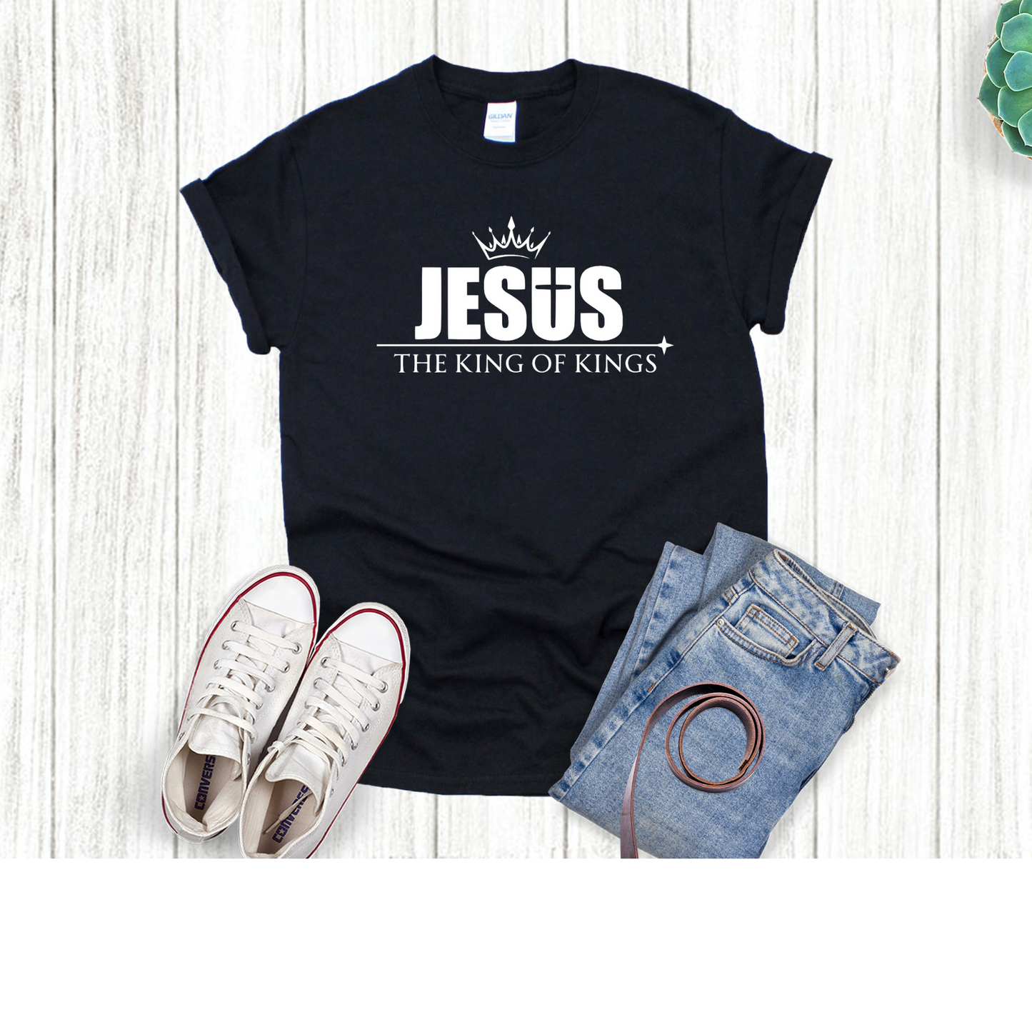 JESUS KING OF KINGS/Christian shirt/Bibble verse shirt/ Religious Shirt